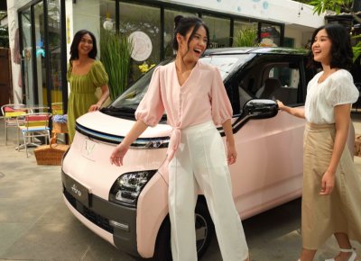 Wuling Air ev Menyandang Predikat Green Product of The Year Di Perhelatan SME Awards 2023