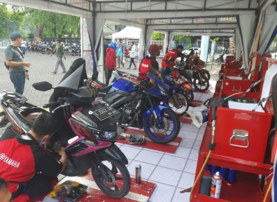 Yamaha STSJ : GELAR YAMAHALAND CUSTOMER DAY 2022, ADA SERVICE &amp; OLI GRATIS