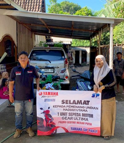 Yamaha Roda Sakti Surya Megah Umumkan Pemenang Utama Program Gebyar Merah Putih 2025