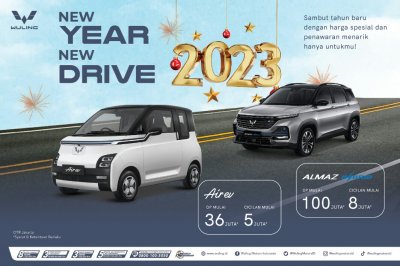 Sambut Awal Tahun, Wuling Adakan Promo Spesial &lsquo;New Year, New Drive 2023&rsquo;