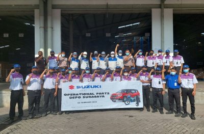 PERMINTAAN SUKU CADANG DI INDONESIA TIMUR TINGGI SUZUKI BANGUN DEPO DI SURABAYA