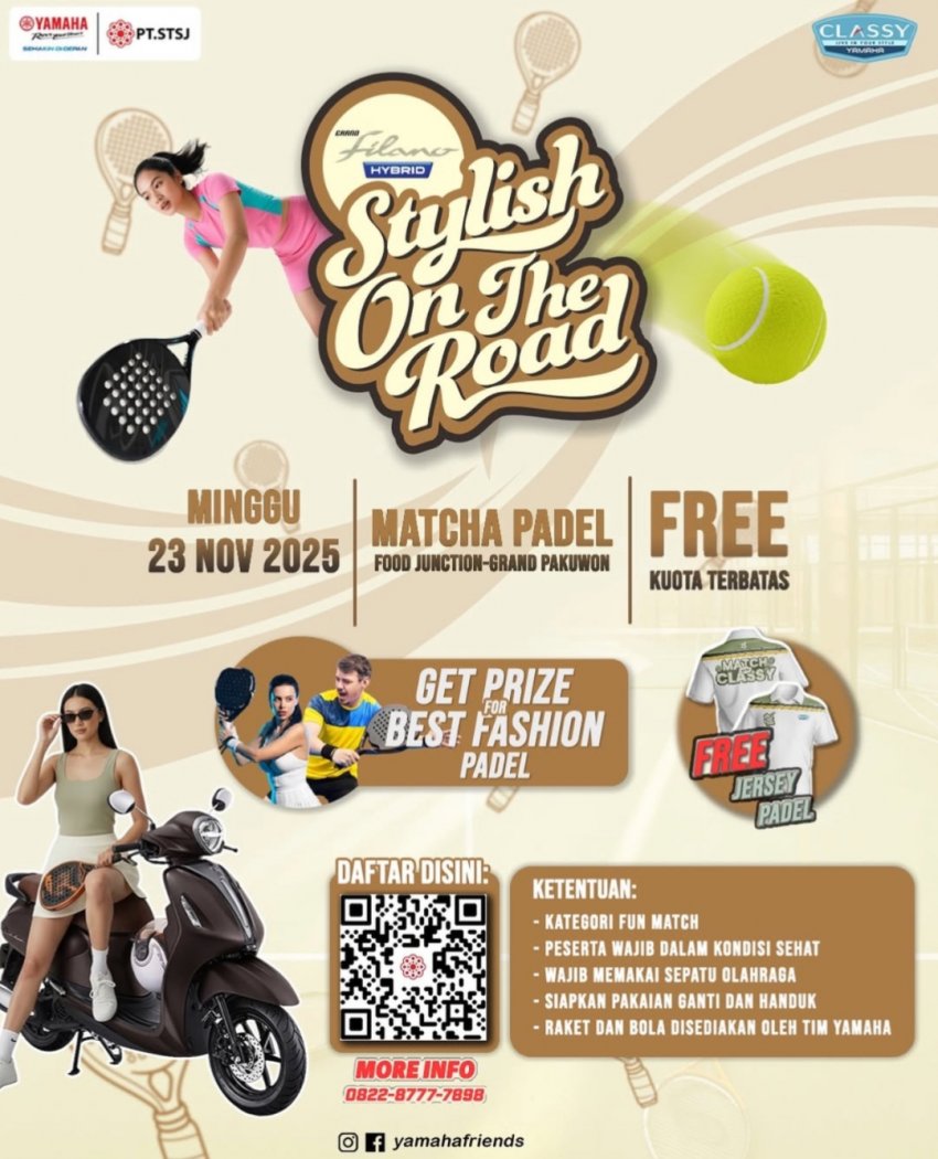 Yamaha Grand Filano Hybrid Segera Hadirkan “Stylish On The Road” di Surabaya