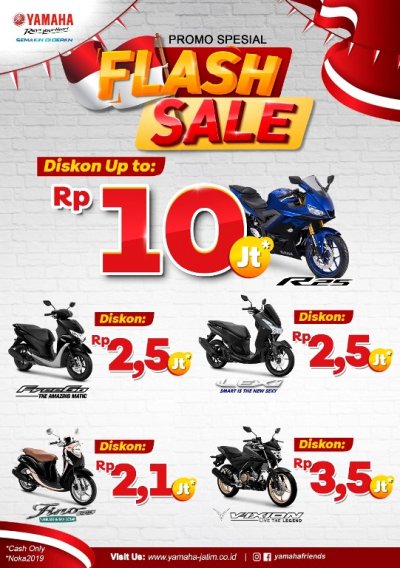 YAMAHA FLASH SALE, DISKON FANTASTIS &amp; SILAHKAN BUKTIKAN !
