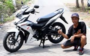 Amin mekanik RAT, Sidoarjo. Basic mesin GTR lebih menunjang dimodifikasi untuk harian &amp; touring.