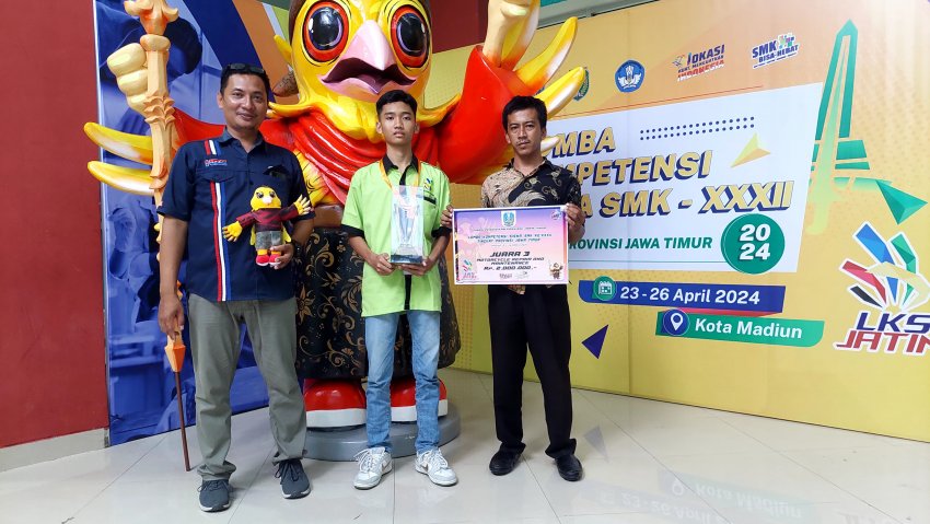 SMK TSM Honda Binaan MPM Honda Jatim Raih Juara LKS SMK Se-Jatim