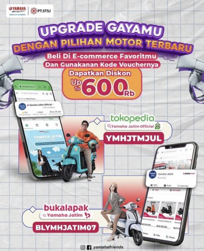 YAMAHA STSJ AJAK KONSUMEN UP GRADE GAYA DENGAN CLASSY YAMAHA