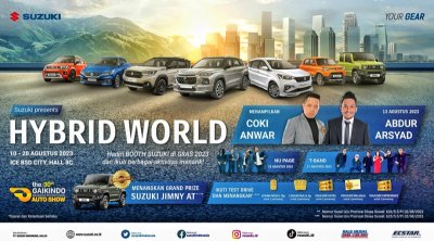 TRIPLE SURPRISE SUZUKI DI GIIAS 2023, MENANGKAN JIMNY, LOGAM MULIA DAN  BERBAGAI VOUCHER WISATA