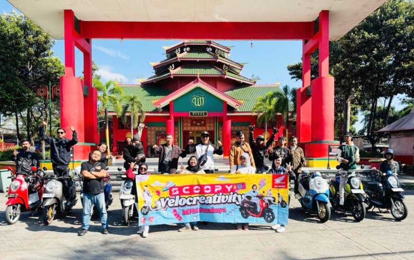Scoopy Velocreativity Warnai Akhir Pekan Komunitas Scoopy Pasuruan dengan Gaya dan Inspirasi