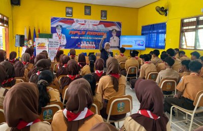 Ratusan Siswa dari 4 Sekolah di Ngawi Antusias Ikuti Sosialisasi AHM Best Student 2025