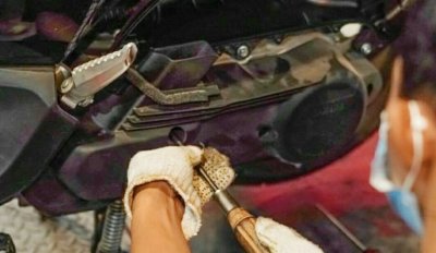 YAMAHA STSJ KASIH TIPS CARA BERSIHKAN FILTER UDARA CVT