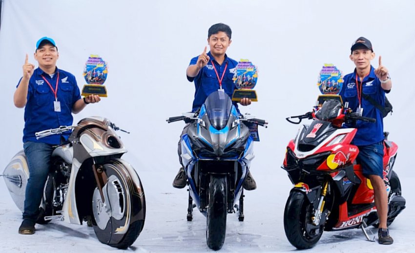 Prestasi Gemilang ! Perwakilan MPM Honda Jatim Borong Gelar Juara Nasional di Honda Modif Contest 2025