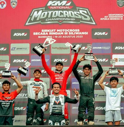 Ananda Rigi - Marcelino Rigi RMS MX Team : SAJIKAN PERFORMA TERBAIKNYA DI KEJURNAS RONDE DUA