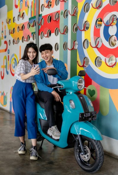 CANGGIH, YAMAHA FAZZIO PENUHI GAYA HIDUP ANAK MUDA