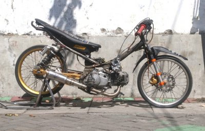 Jupiter Sleep Engine RAT Motorsport, Sidoarjo. Tampil meramaikan trend &amp; kompetisi sleep engine di even resmi.
