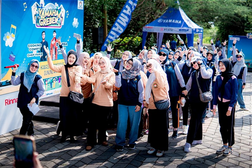 Yamaha STSJ Hadirkan Yamaha Gear Ultima dalam Kegiatan “Nge-Grebeg Arisan” Bersama Dharma Wanita DPMPTSP Surabaya