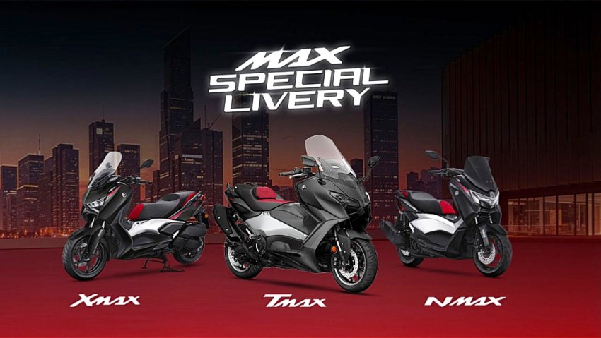Yamaha Luncurkan MAX Special Livery, Rayakan Perjalanan 25 Tahun MAX Hadir untuk Konsumen Global
