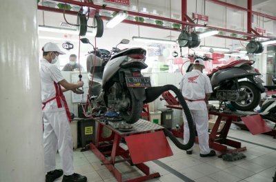 Mengapa, Service Motor &amp; Matic Hanya Di Bengkel AHASS ? Ini Alasanya !