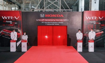 PT HONDA PROSPECT MOTOR MEMULAI PRODUKSI MASSAL HONDA WR-V DI INDONESIA