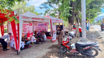 AHASS Road Show Nataru Hadir di Pos Terpadu Kraksaan, Sinergi MPM Honda Jatim dan Jasa Raharja Hadirkan Servis Gratis untuk Masyarakat