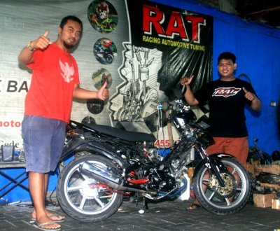 Yamaha MX 135LC, Surabaya : TARJET KEJAR MX KING 150, TANTANGAN PERTAHANKAN SUARA KNALPOT SILENT