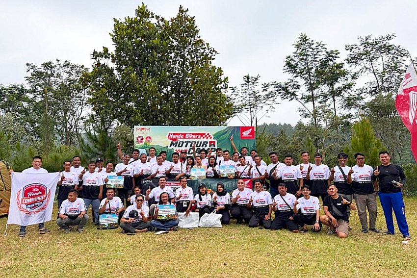 Perkuat Kebersamaan Komunitas, MPM Honda Jatim Sukseskan Honda Bikers Motour Camp 2026