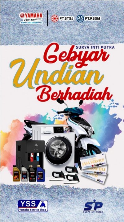 Menang Banyak, Service Rutin Bisa Dapat Motor !