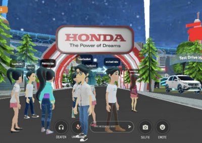 Honda &amp; Telkom Kembali Berkolaborasi Menghadirkan  Dunia Virtual Honda MetaWorld