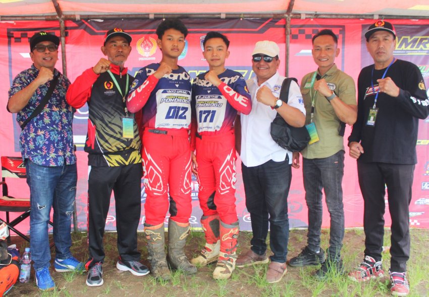 Pengcab IMI Ponorogo : VYXO WAHYU & M. JHUSTINE, TERGANJAL RENTANG WAKTU ADAPTASI DENGAN SPORT TRAIL