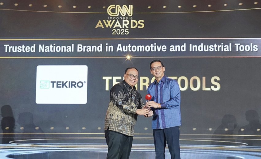 Tekiro Raih Penghargaan Bergengsi “Trusted National Brand in Automotive & Industrial Tools” di CNN Awards 2025