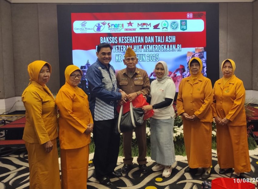 MPM Honda Jatim dan YBSI Gelar Baksos Kesehatan untuk Veteran, Wujud Syukur di Momen Kemerdekaan