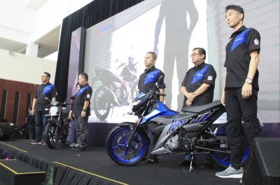 BANGKITNYA IKON HIGH PERFORMA SUZUKI, MELALUI UP GRADE TEKNOLOGI SATRIA, PERTAHANKAN GELAR BINTANGNYA BEBEK JANTAN