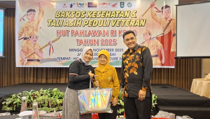 MPM Honda Jatim Rayakan Hari Pahlawan dengan Aksi Kesehatan untuk 100 Veteran