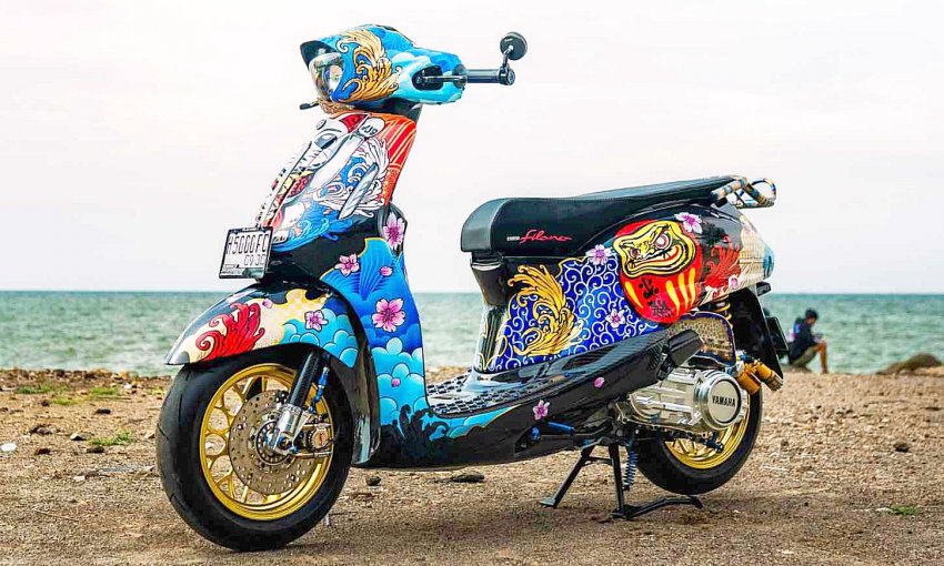 Yamaha Grand Filano Hybrid : JAPAN VIBES, TERINSPIRASI TEMA MOTEGI !