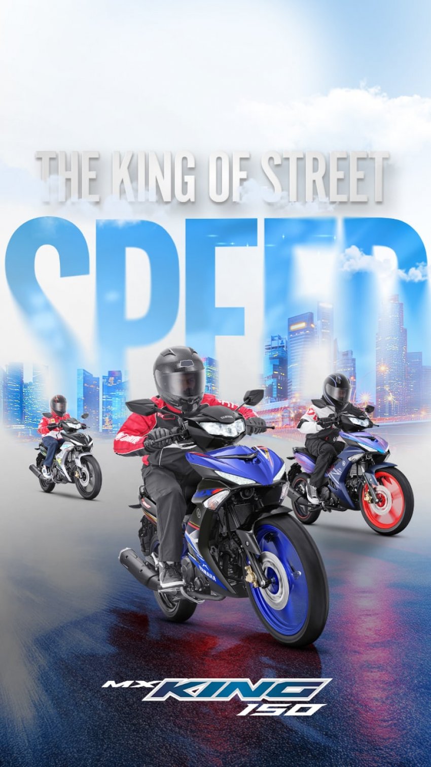 Yamaha MX-King 150 Hadir Dengan Warna Baru 2025, Tampil Makin Agresif dan Stylish