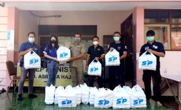 Yamaha Jatim Beri Bantuan Konsumsi Kepada Asrama Haji