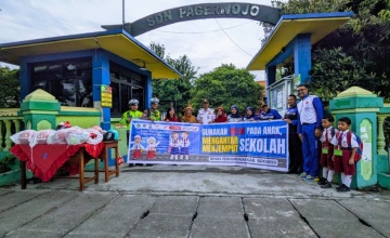 Bangun Kesadaran Berkendara Sejak Dini Pentingnya #Cari_Aman Berkendara, Bersinergi dengan Dishub Sidoarjo