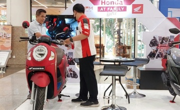 Skutik Fashionable Honda Scoopy Hadir di Honda AT Family Royal Plaza Surabaya
