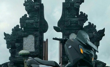 Yamaha NMAX Tour Boemi Nusantara : TEMBUS  1.300 KILOMETER, BIKERS NMAX &quot;TURBO&quot; TIBA DI PULAU DEWATA