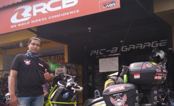 Aris RLC (Riders Lexi Community) Dewata Bali : Turing  Dari Sabang Ke Merauke With Motul