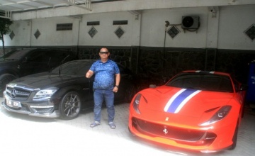 H. Rokhmawan Big Boss Rizqy Motor Boss Mild MX-GTX Pasuruan : QURBAN 7 EKOR SAPI UNTUK KARYAWAN PERUSAHAAN BOSS MILD