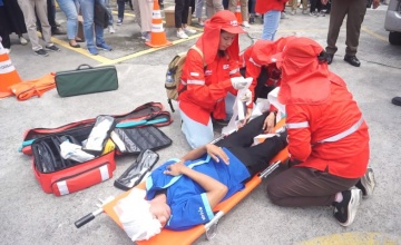 Tingkatkan Kesiagaan Karyawan, Menghadapi Situasi Darurat, MPM Honda Jatim Gelar Pelatihan Emergency