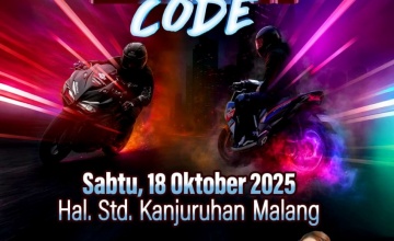 LAKI CODE : Ajang Adu Gaya dan Performa Motor Sport Honda Hadir di Malang