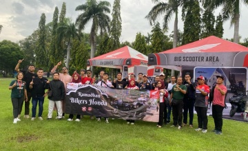 Ramadhan Penuh Berkah, Honda Bikers Ngawi Gelar Aksi Sosial dan Community Gathering