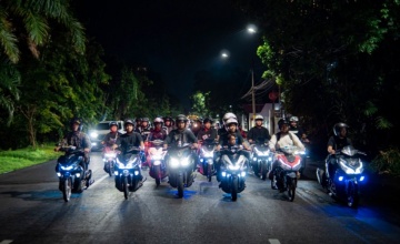 AEROX STARLIGHT “NIGHTZONE” Tampilkan Gaya Hidup Sporty Urban Pengguna AEROX di Surabaya