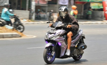 Yamaha Aerox 155VVA, Bandung : MAKIN RACING, SETELAH DIDOPING PIRANTI VARIO 160 & KLX 150