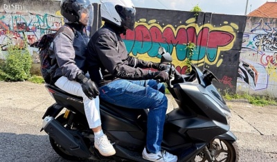 #Cari_Aman Saat Berkendara Mudik Lebaran Bersama Keluarga