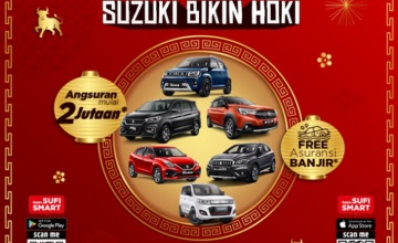BELI MOBIL SUZUKI SEKARANG DI SUZUKI FINANCE GRATIS ASURANSI BANJIR