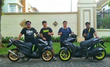 Yamaha All New Aerox, Surabaya "M-Bro : BAPAK DOSEN UK PETRA PASTI TERSENYUM
