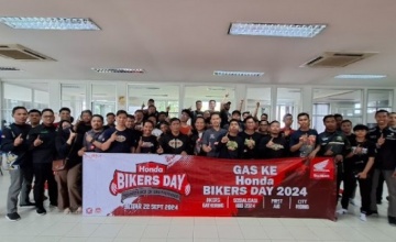 Kopdar Gass Menuju Honda Bikers Day 2024 :  MPM HONDA JATIM BEKALI PELATIHAN BASIC LIFE SUPPORT KE BIKERS