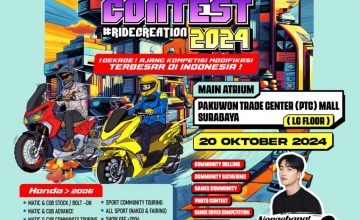 Simak Jadwalnya ! Hajatan Modifikasi Terbesar Tanah Air Honda Modif Contest Hadir di Surabaya